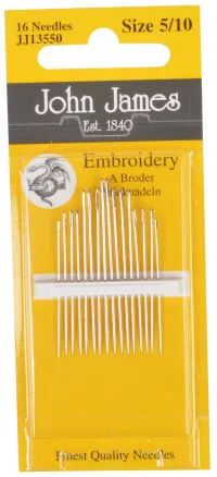 John James Broderinåle Str. 5/10 - 16 stk